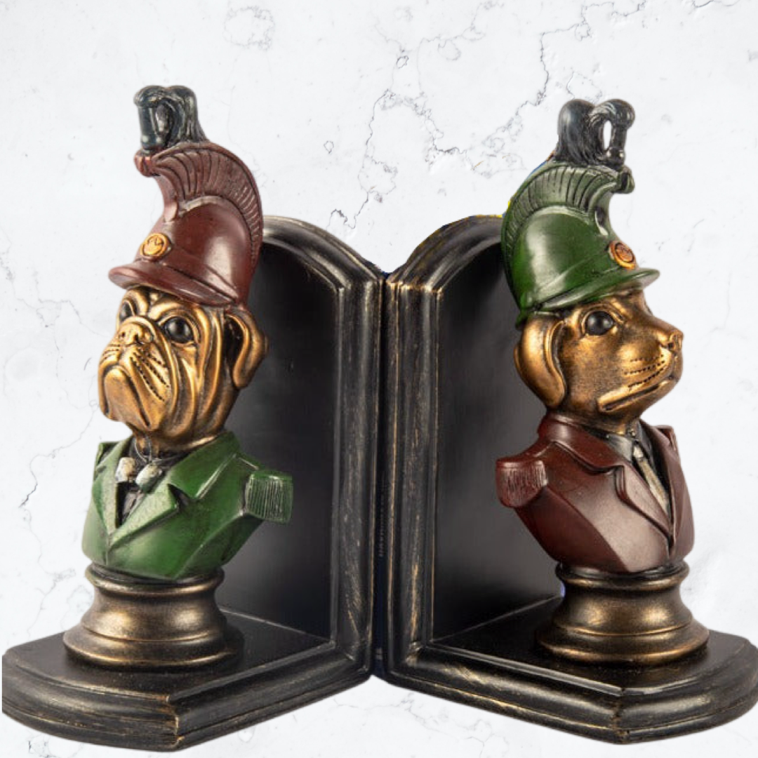 Book End Red Green Dog