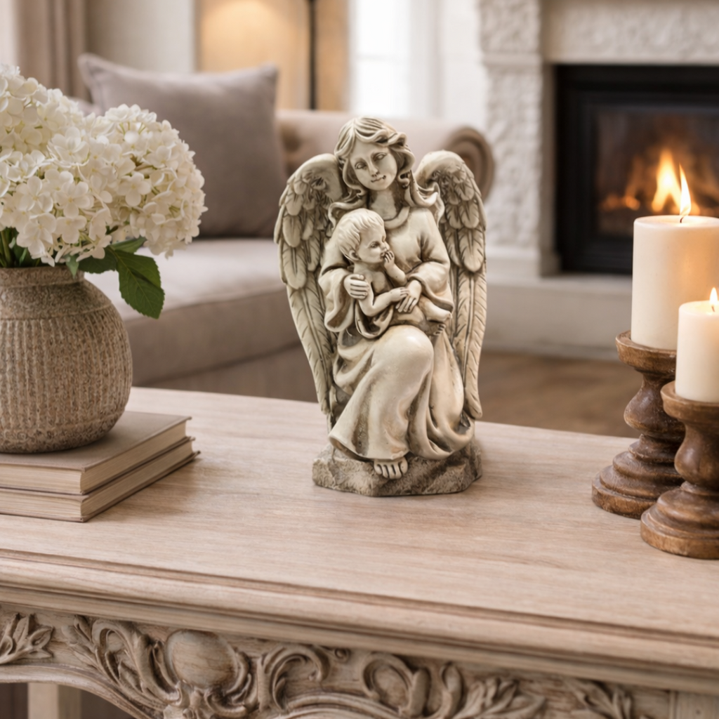 Claire - Guardian Angel Embrace Figurine