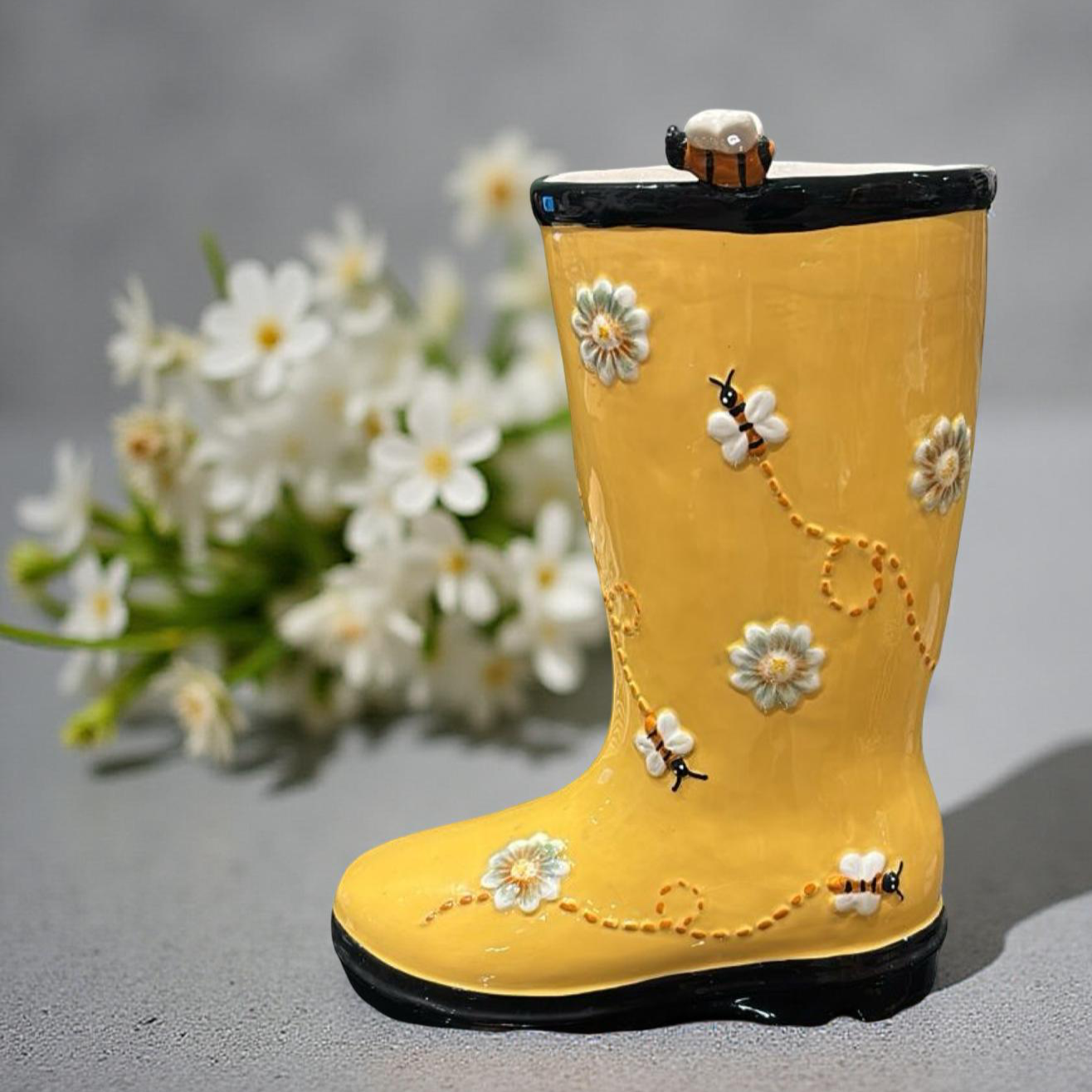 Decorative Yellow Shoe
