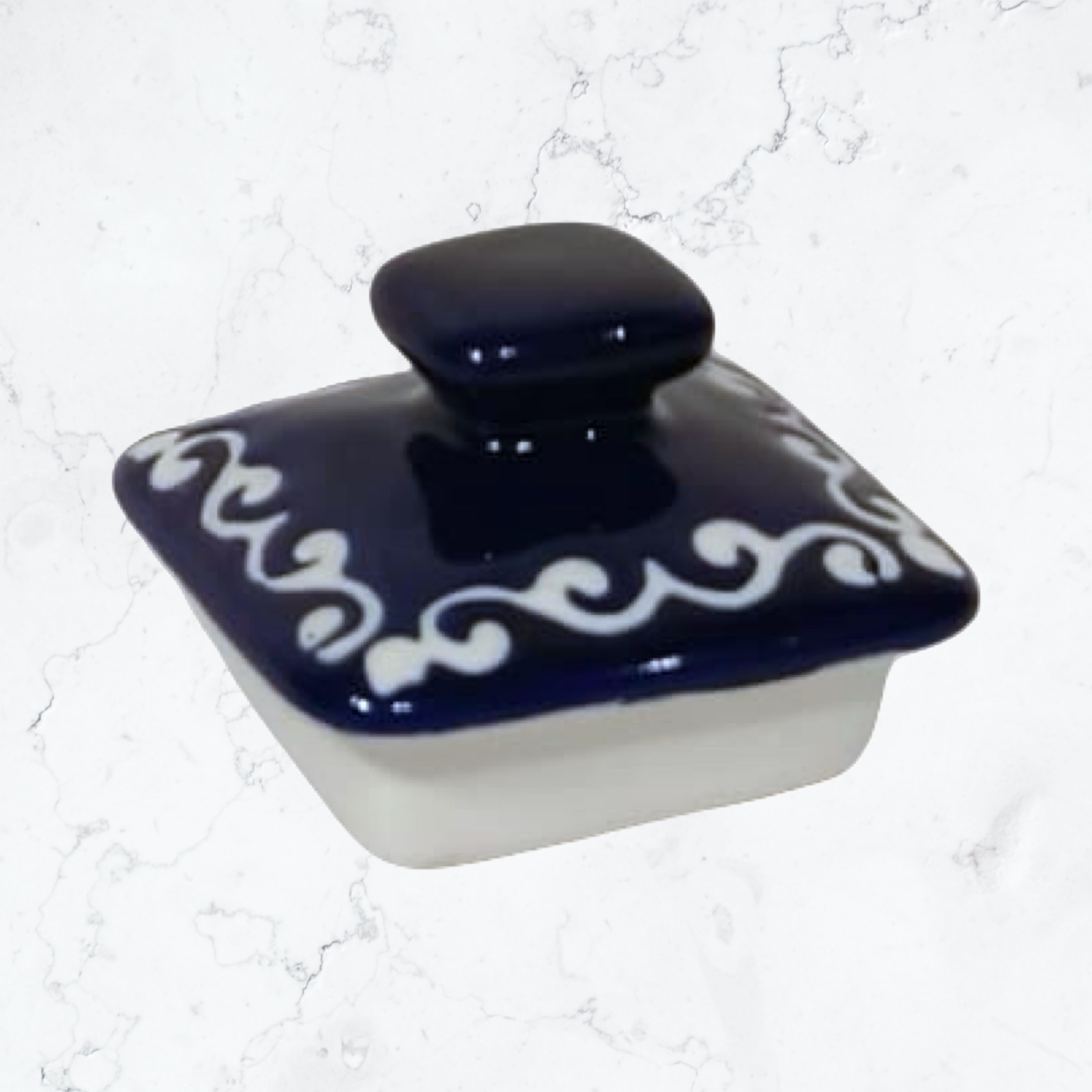 Albert Kettle - Blue Cane Handle