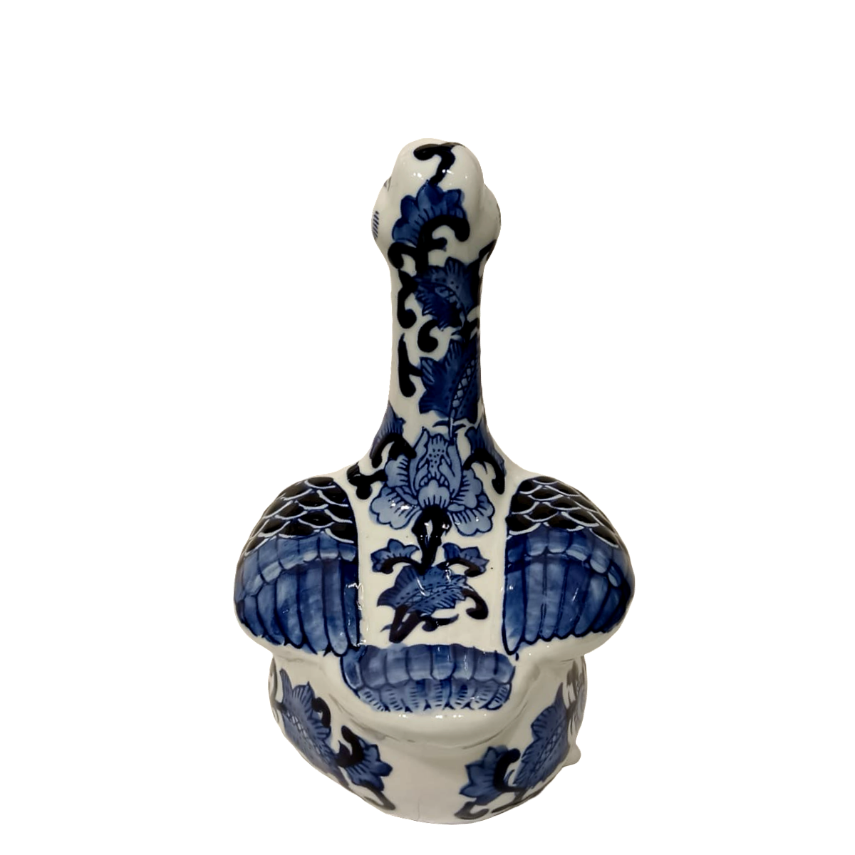 Decorative White & Blue Goose (B)