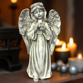 Decor - White Angel With Bird