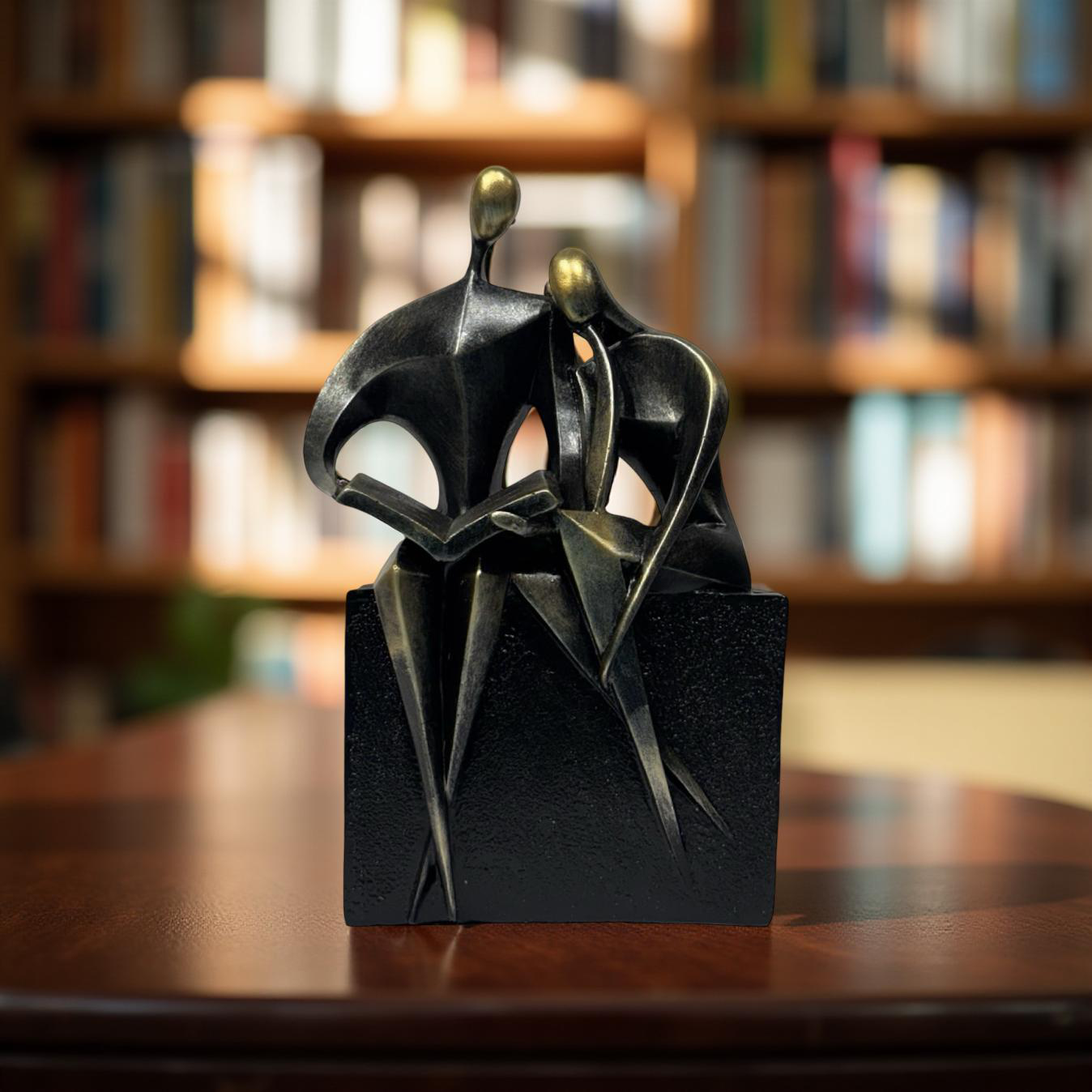 Decor - Couple Reading Together