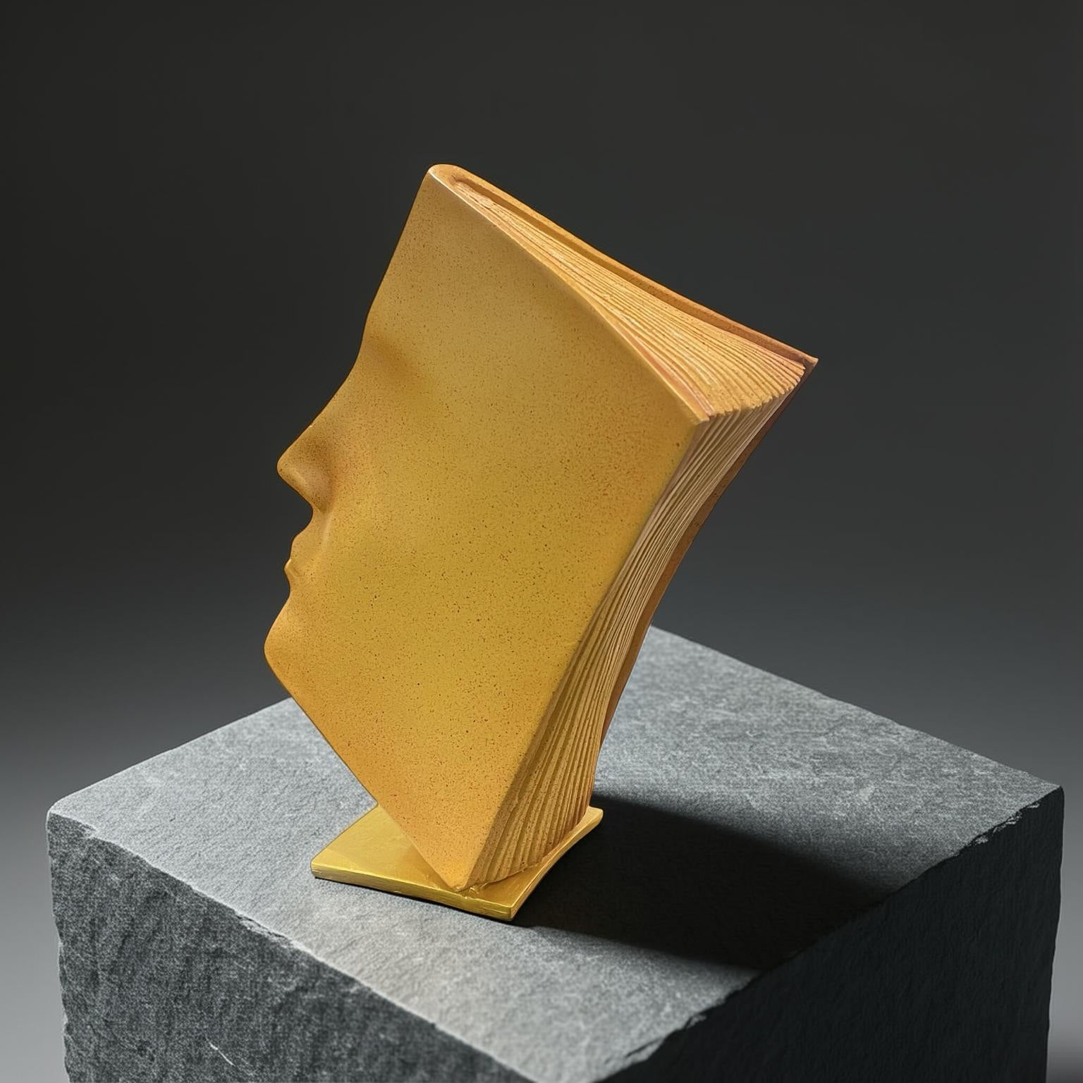 Decor - Yellow Book Face