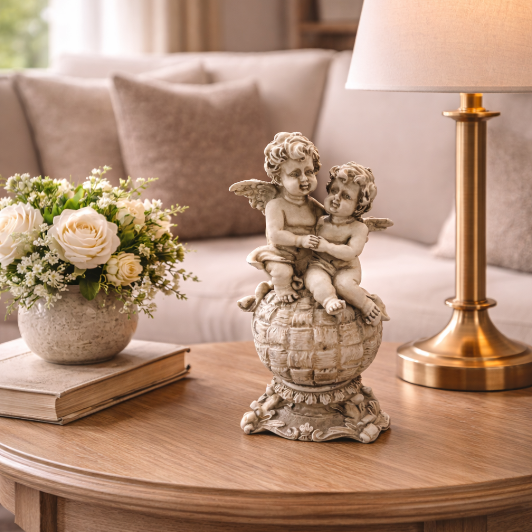 Claire - Celestial Cherub Harmony Figurine