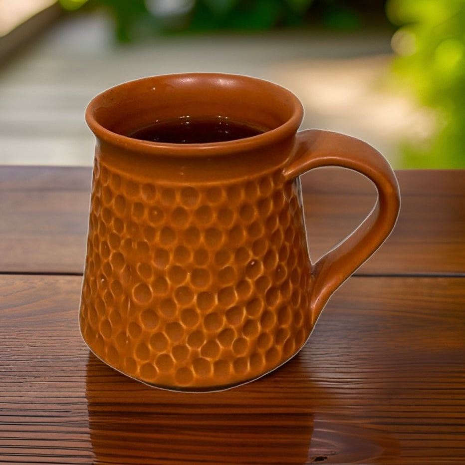 Mug Hammered Orange