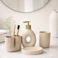 Bath Set Beige Doughnut