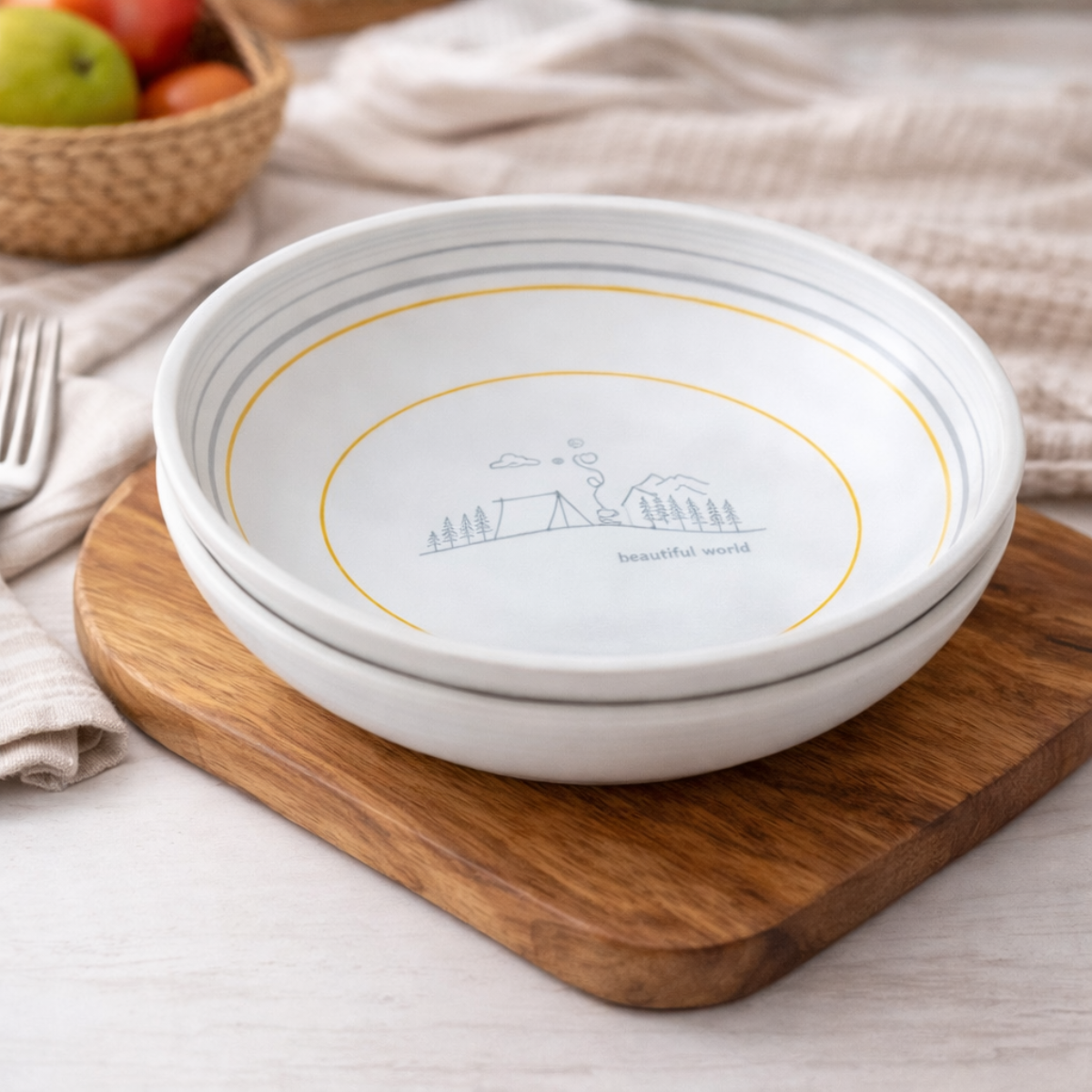 Elena Bowls Set of 2 - Beautiful World