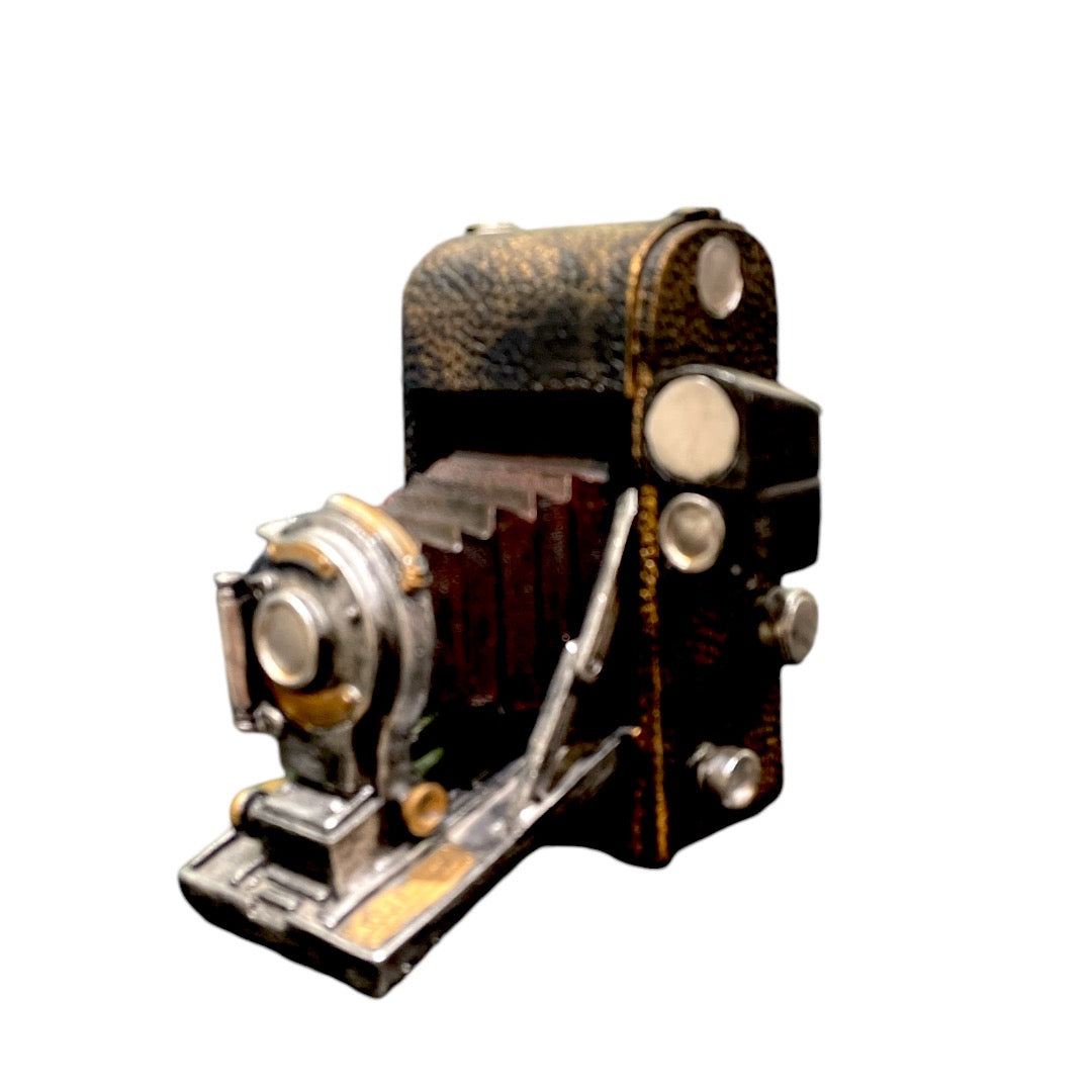 Decorative Camera Vintage Maroon