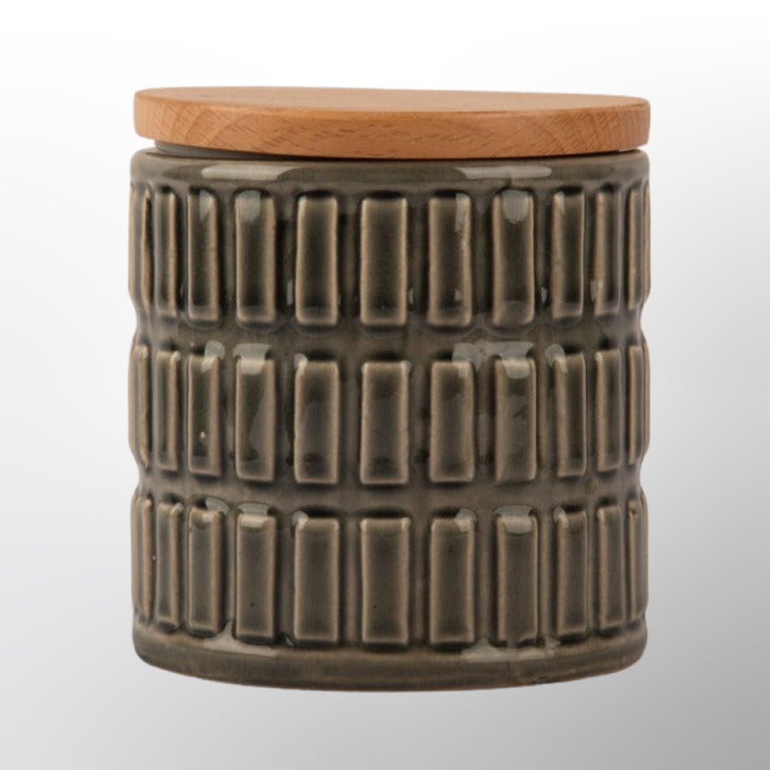 Storage Jar Aztec Grey