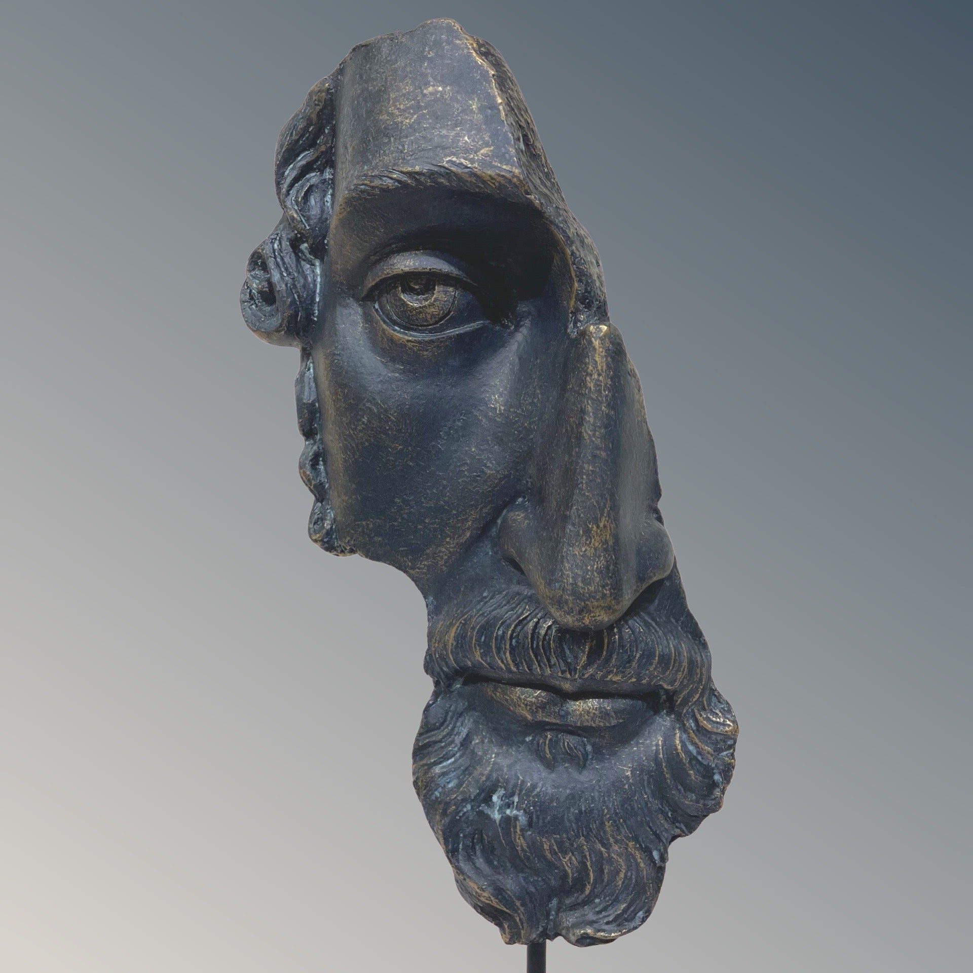 Figurine - The Grey Greek Face