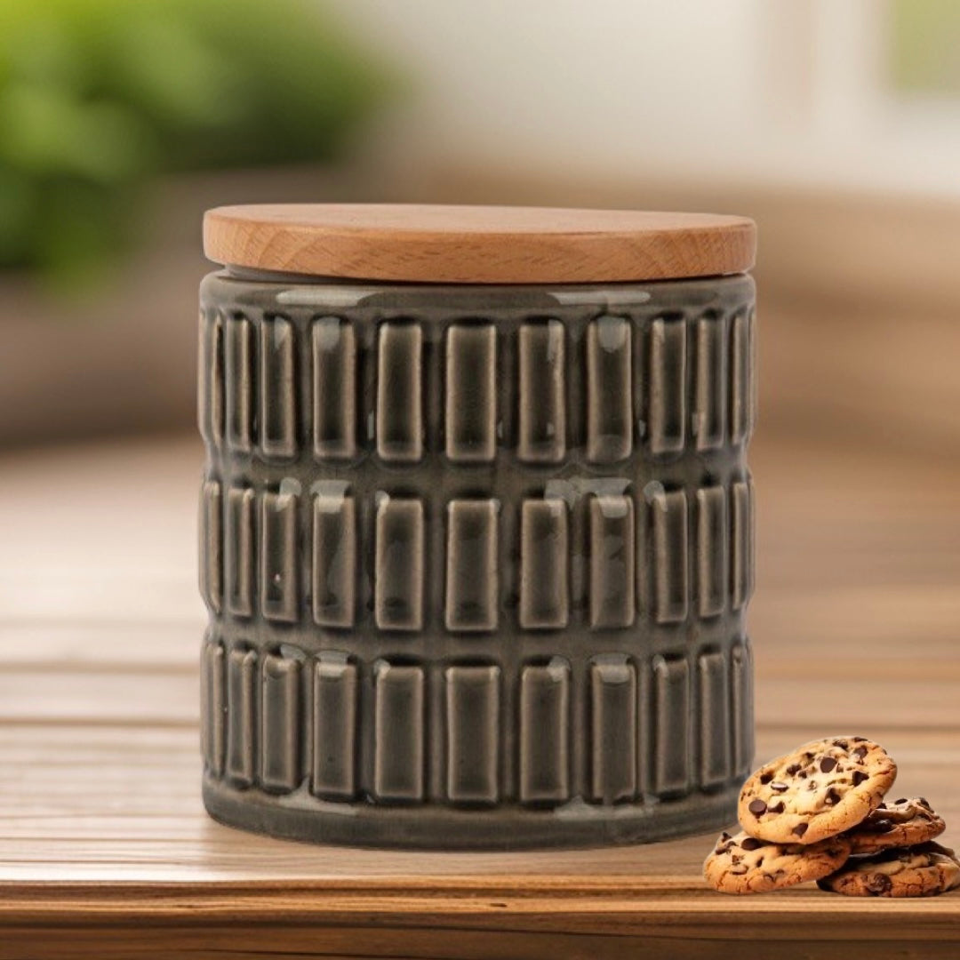 Storage Jar Aztec Grey