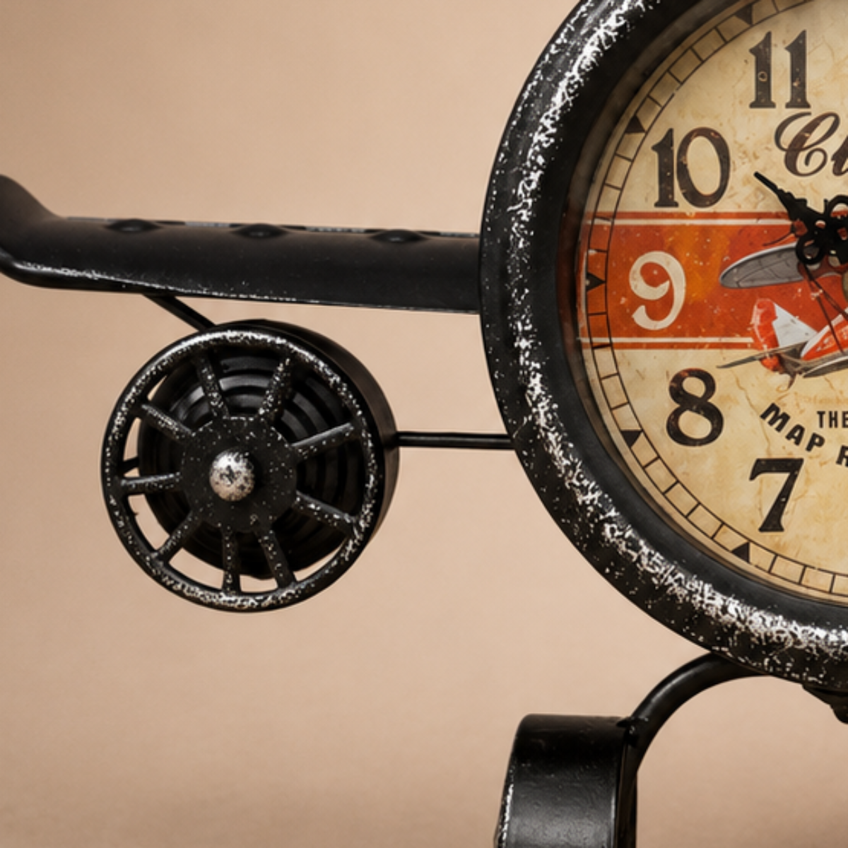 Black Helicopter Clock