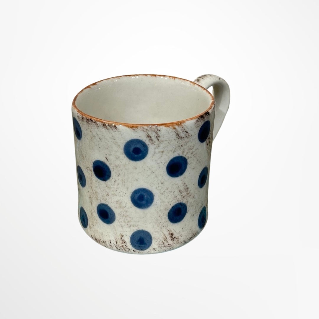 Emily Mug Big Blue Dots