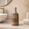 Soap Dispenser - Grey Speckled Stone Soap