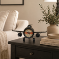 Black Helicopter Clock