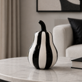 Décor - Black & White Pear (L)