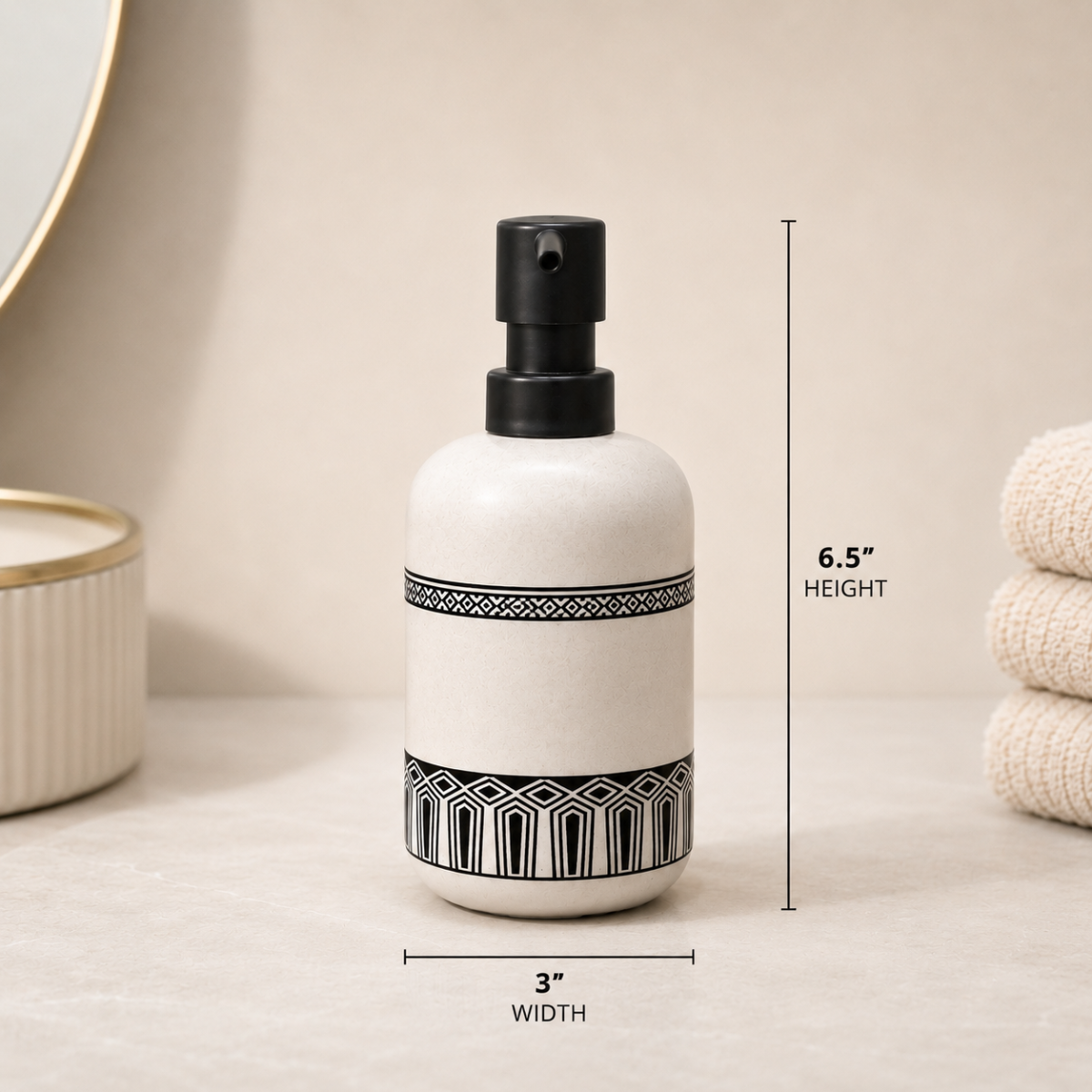 Soap Dispenser - Mono Geo