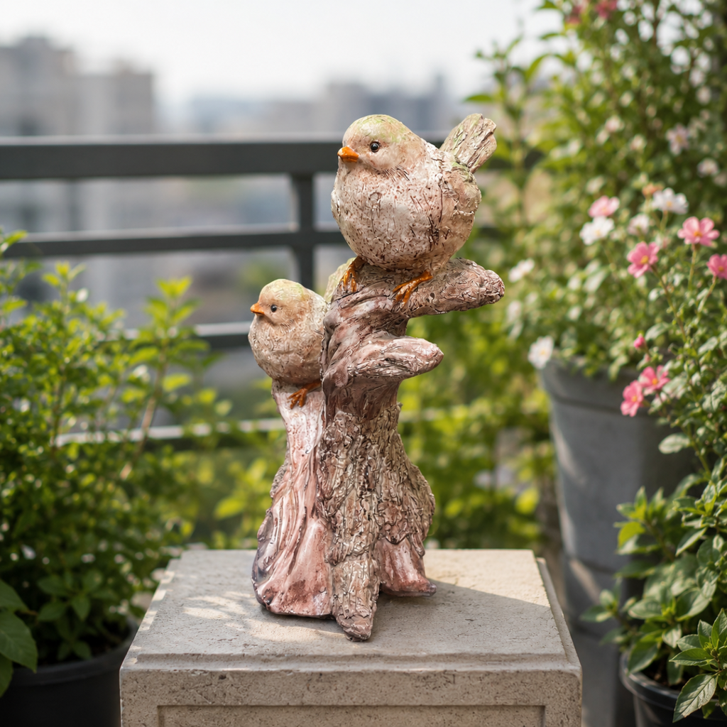 Enchanted Branch Birds Sculpture