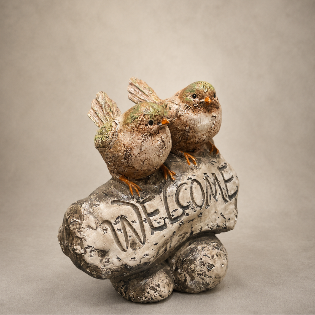 Welcome Bird Duo Décor