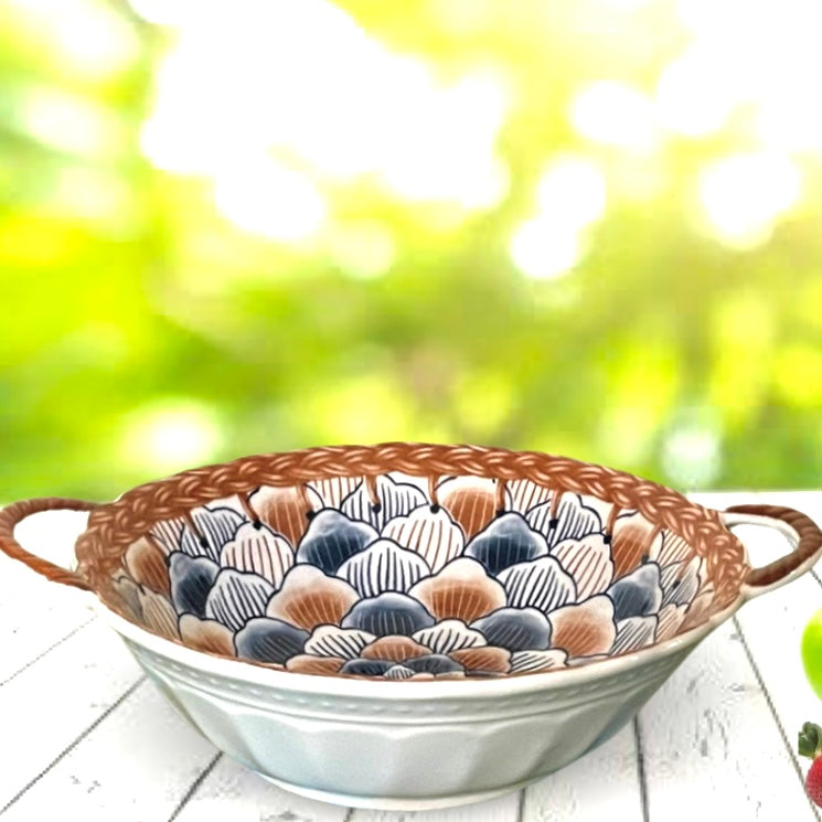 Snack Bowl Emma Round Growing Flowers