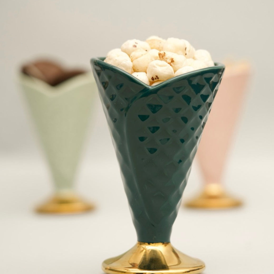 Elegance Cone Serve Emerald