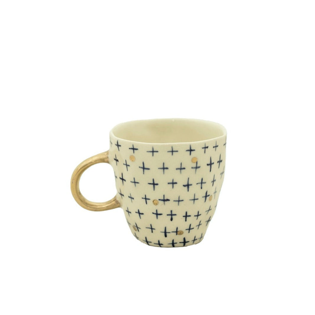 Estelle Mug Plus Gold Blue