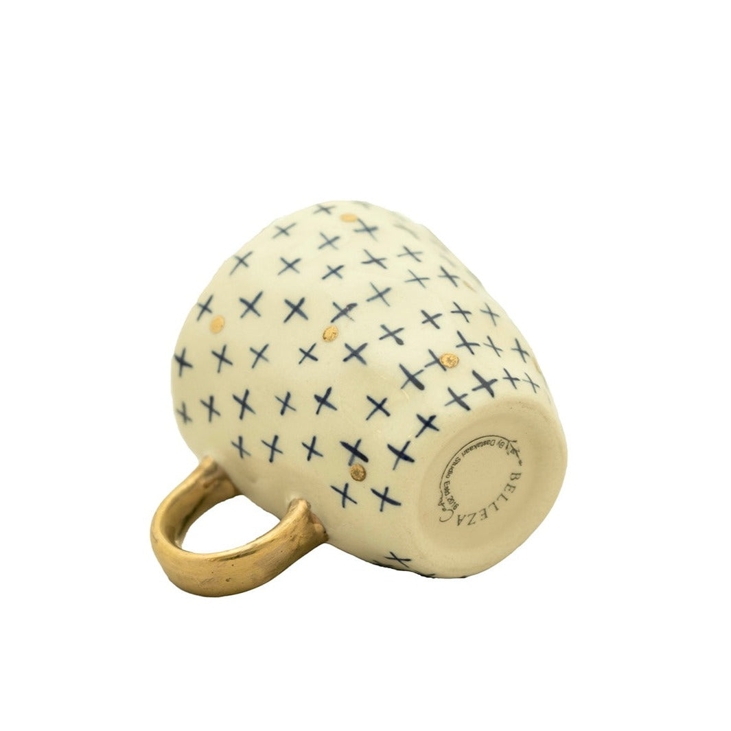 Estelle Mug Plus Gold Blue