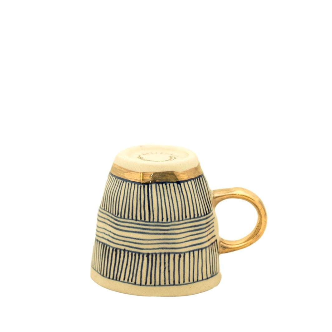 Estelle Mug Single Stripes Blue