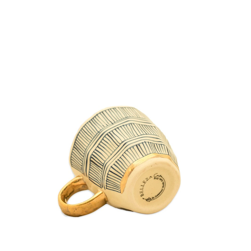 Estelle Mug Double Stripes Blue