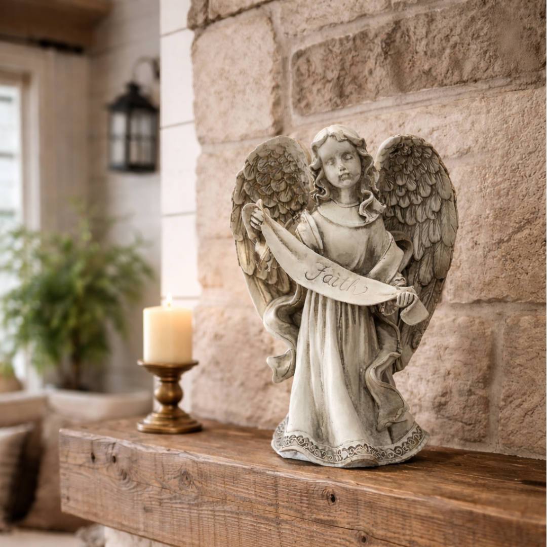 Claire - Wings of Faith Sculpture
