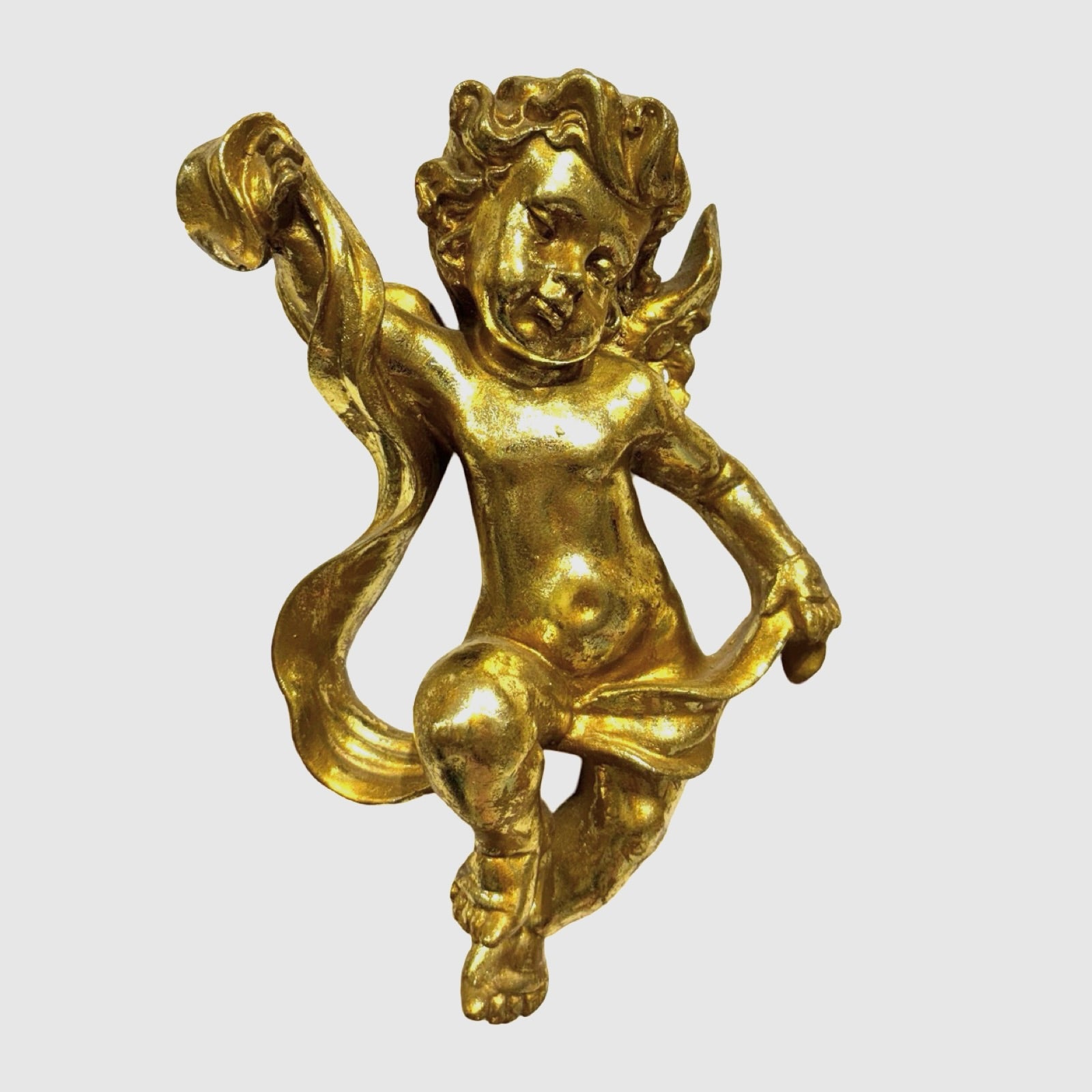 Wall Decor Gold Cherub (A)