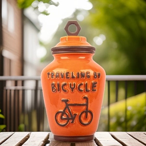 Temple Jar Travelling Orange