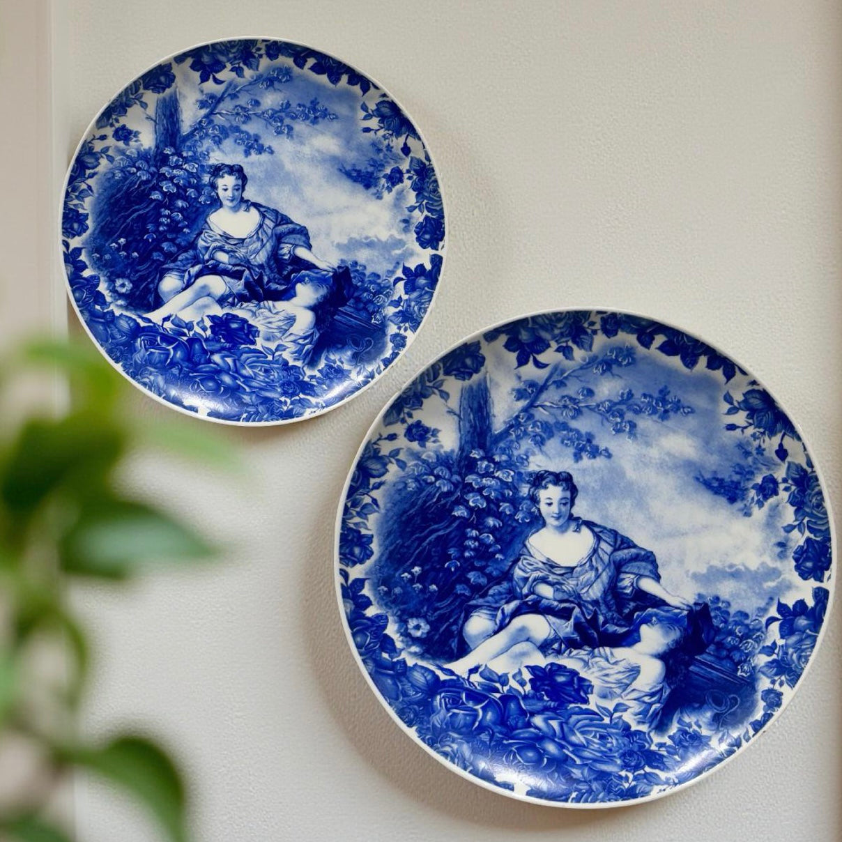Decor Plate - Woman Sleeping Large