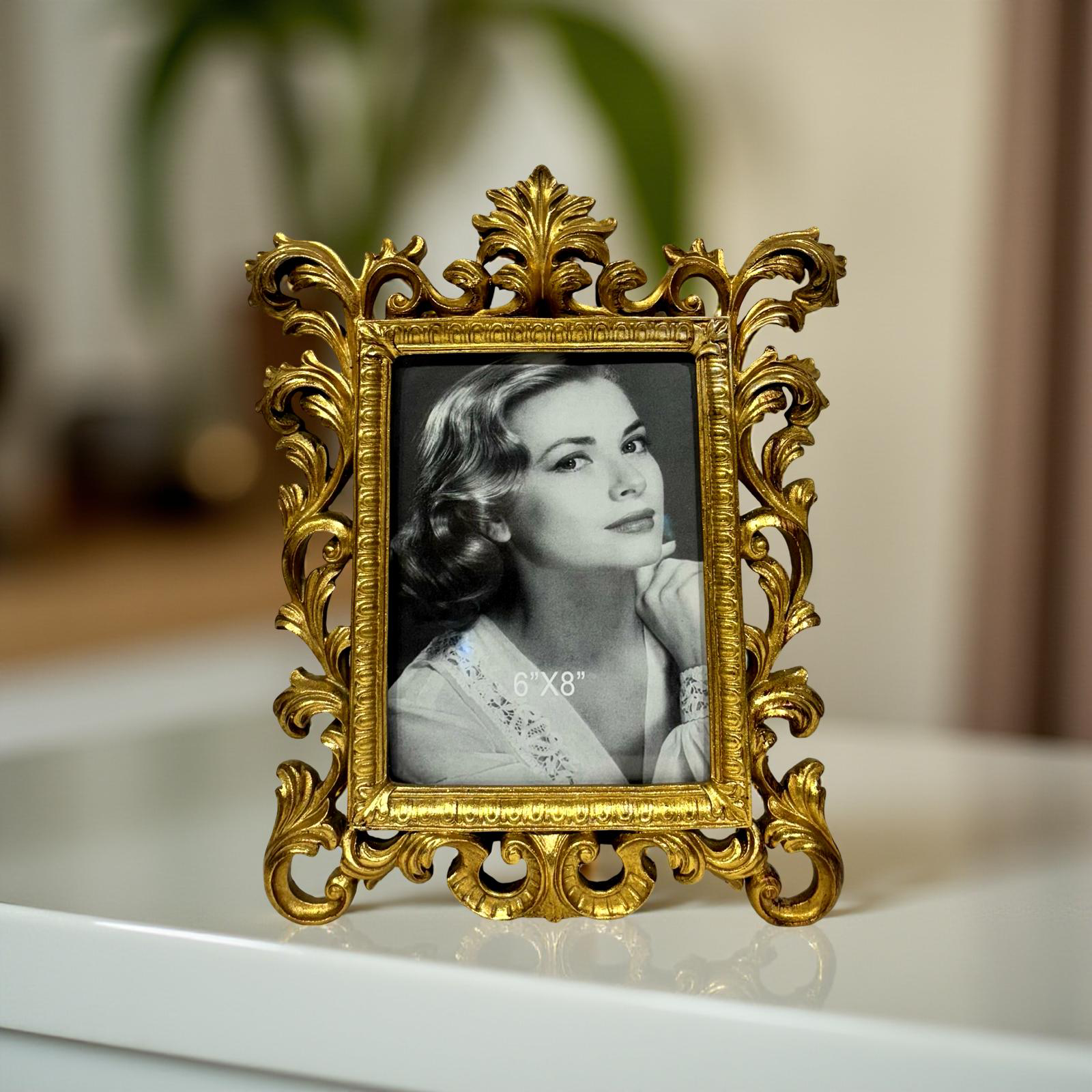 Photo Frame Ornate Gold Beauty Large