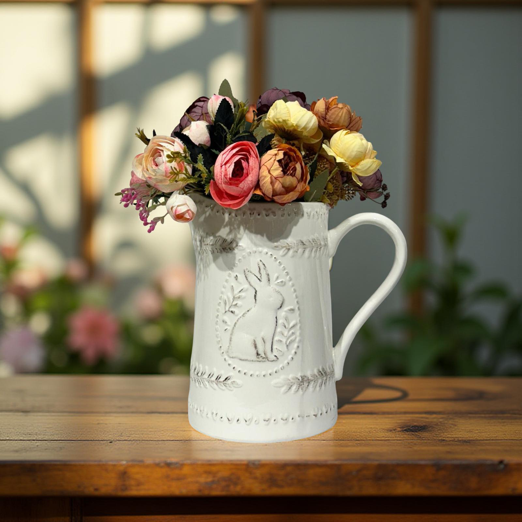 Vase The White Bunny