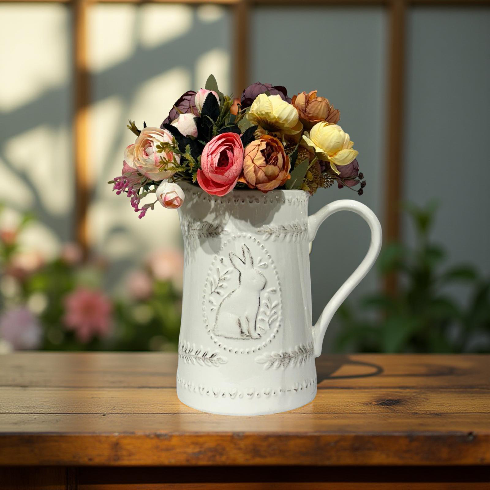 Vase The White Bunny