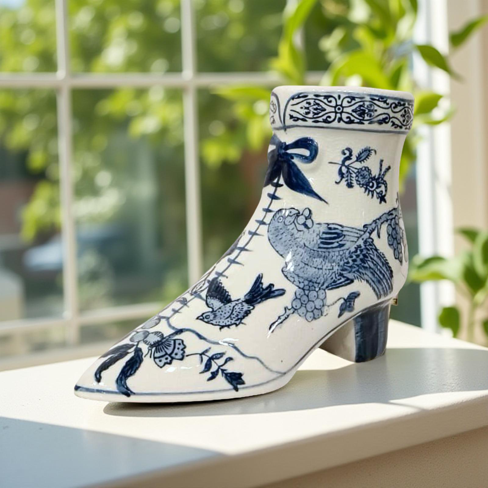 Decorative Shoe Iris Bird Small