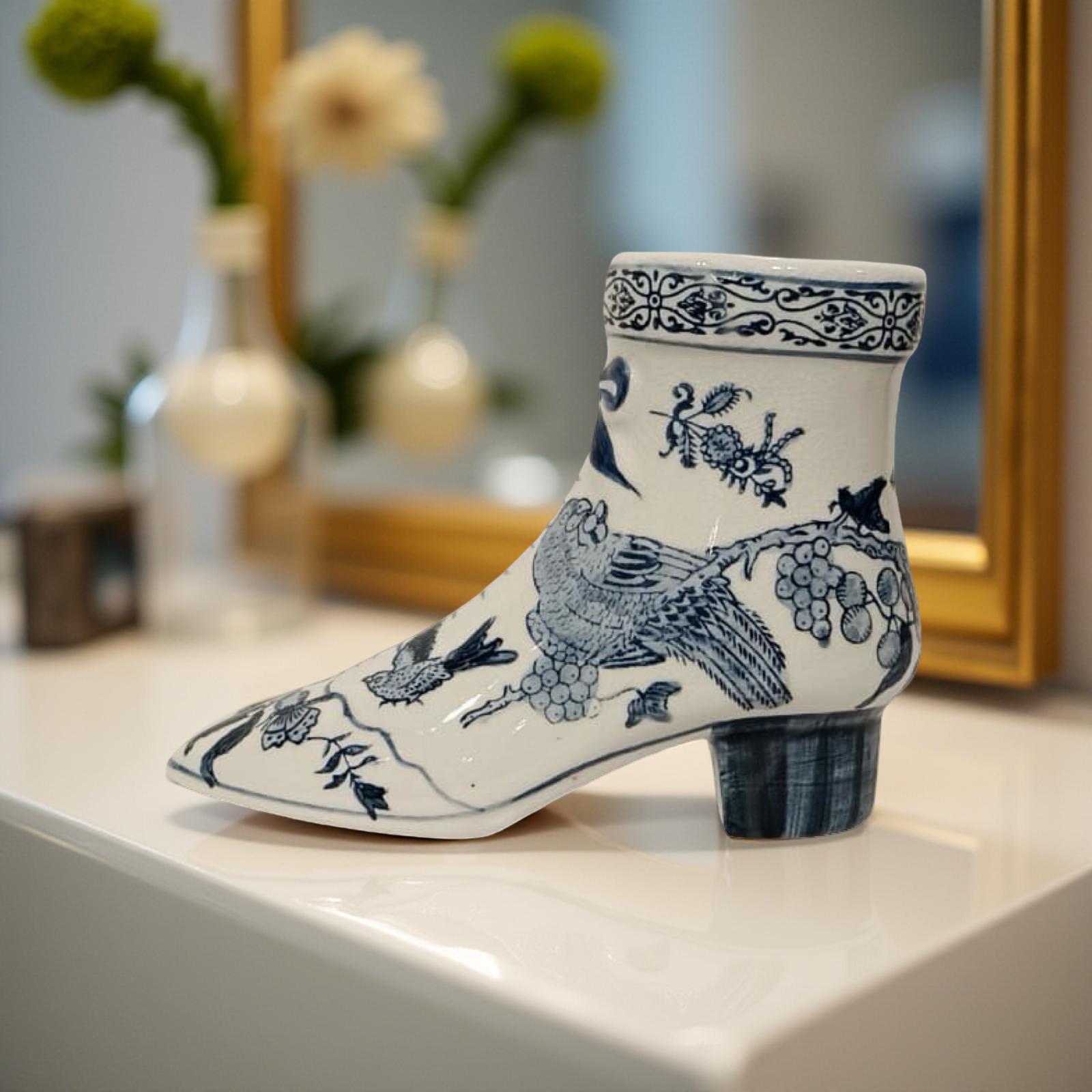 Decorative Shoe Iris Bird Small