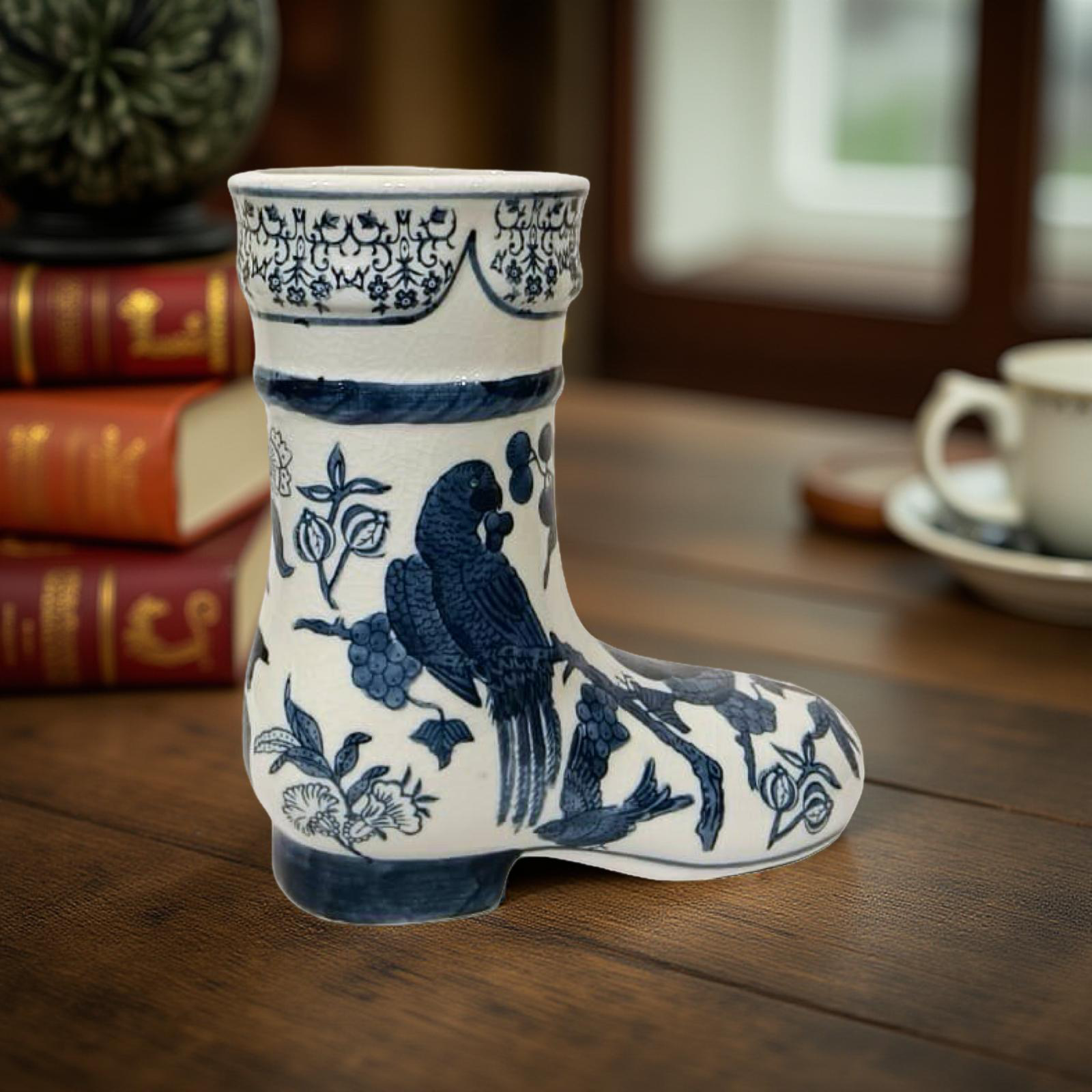 Decorative Shoe Iris Bird Large