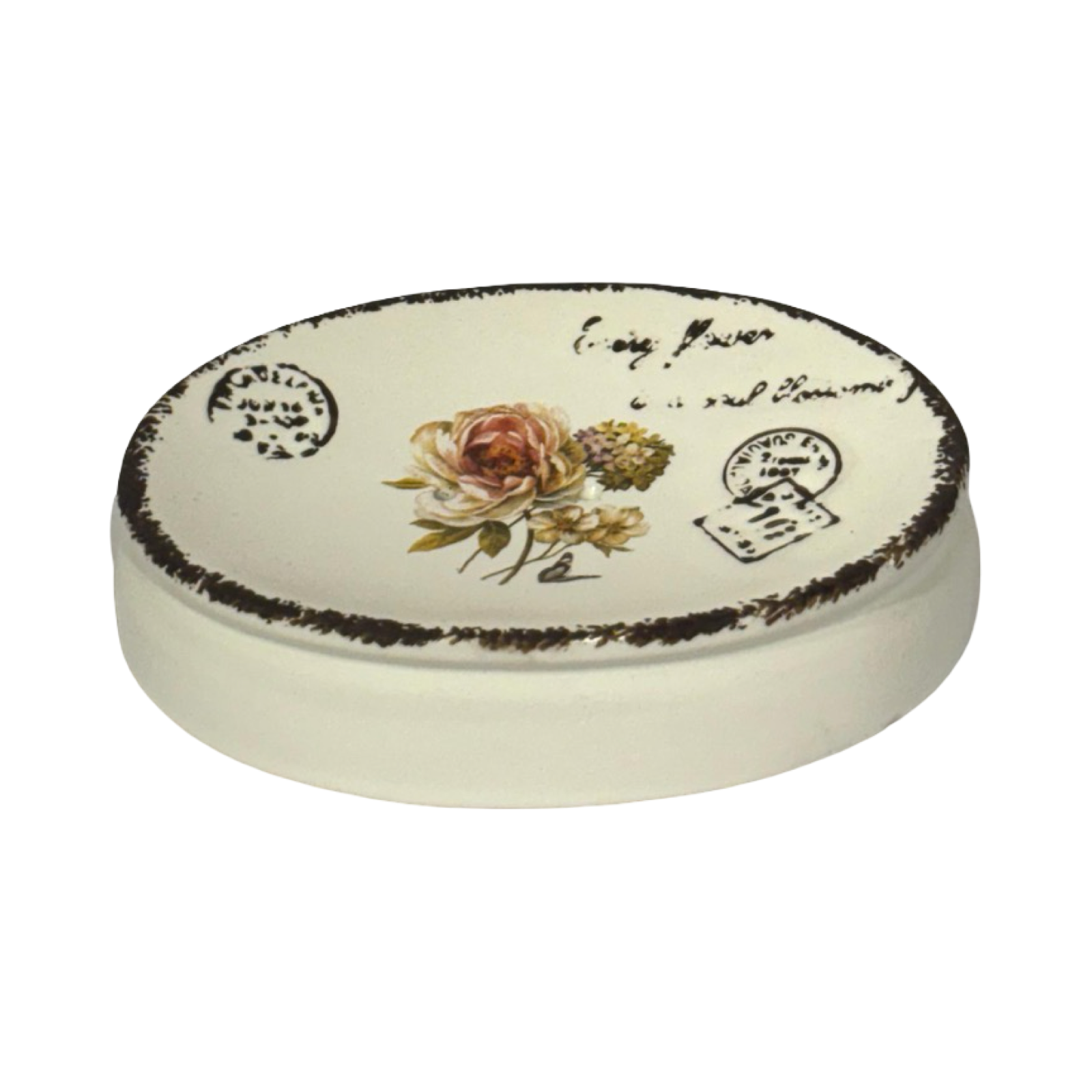 Bath Set Rustic Rose