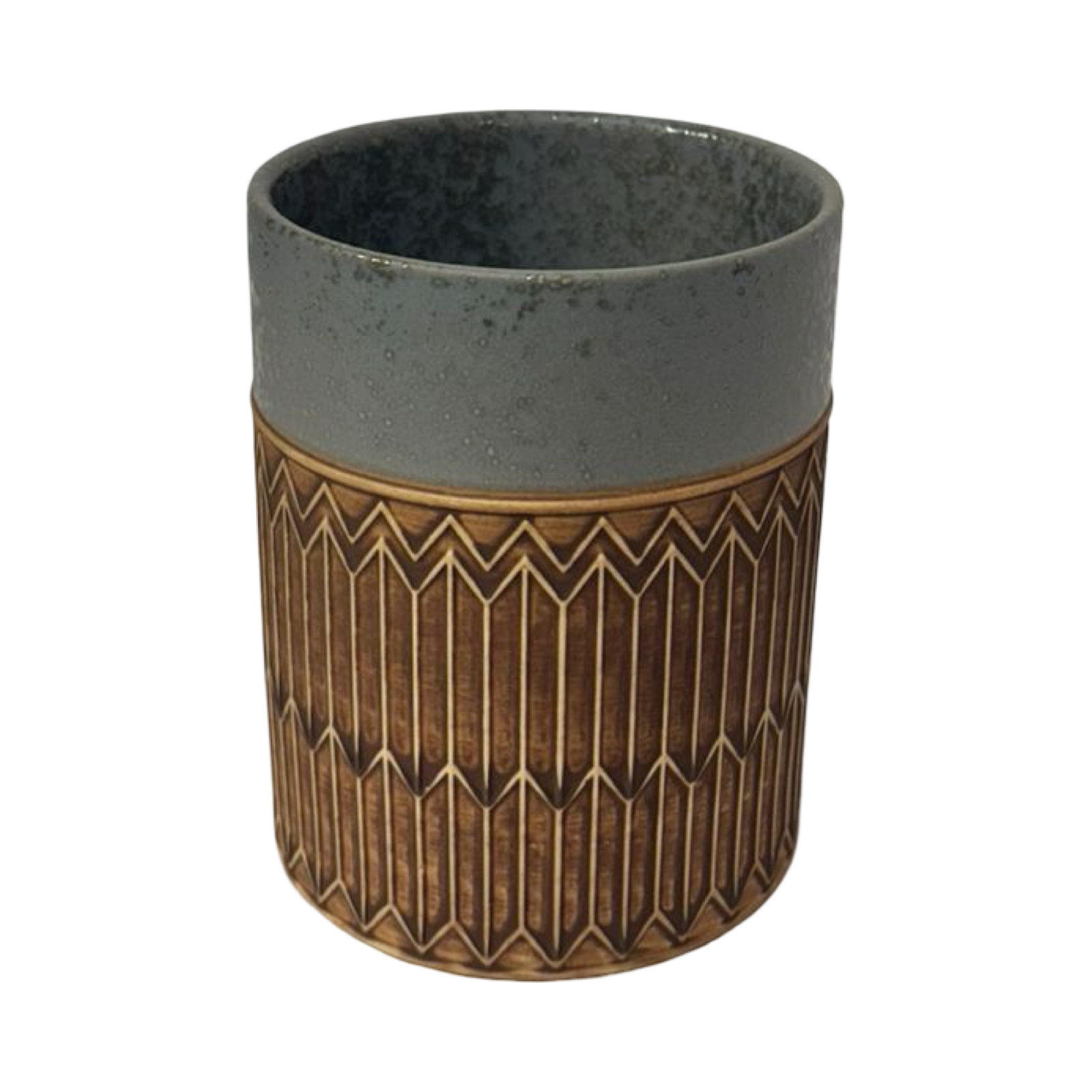 Bath Set Grey & Brown with Tray