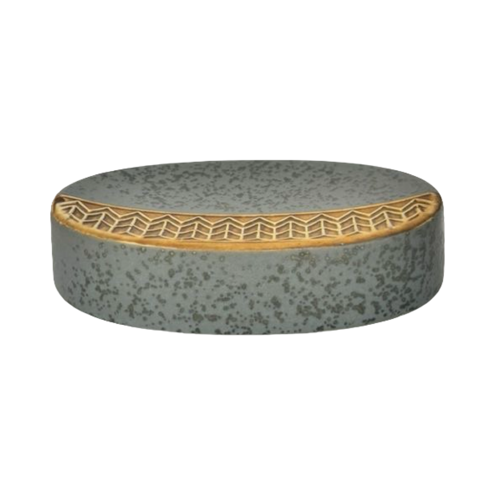 Bath Set Grey & Brown with Tray