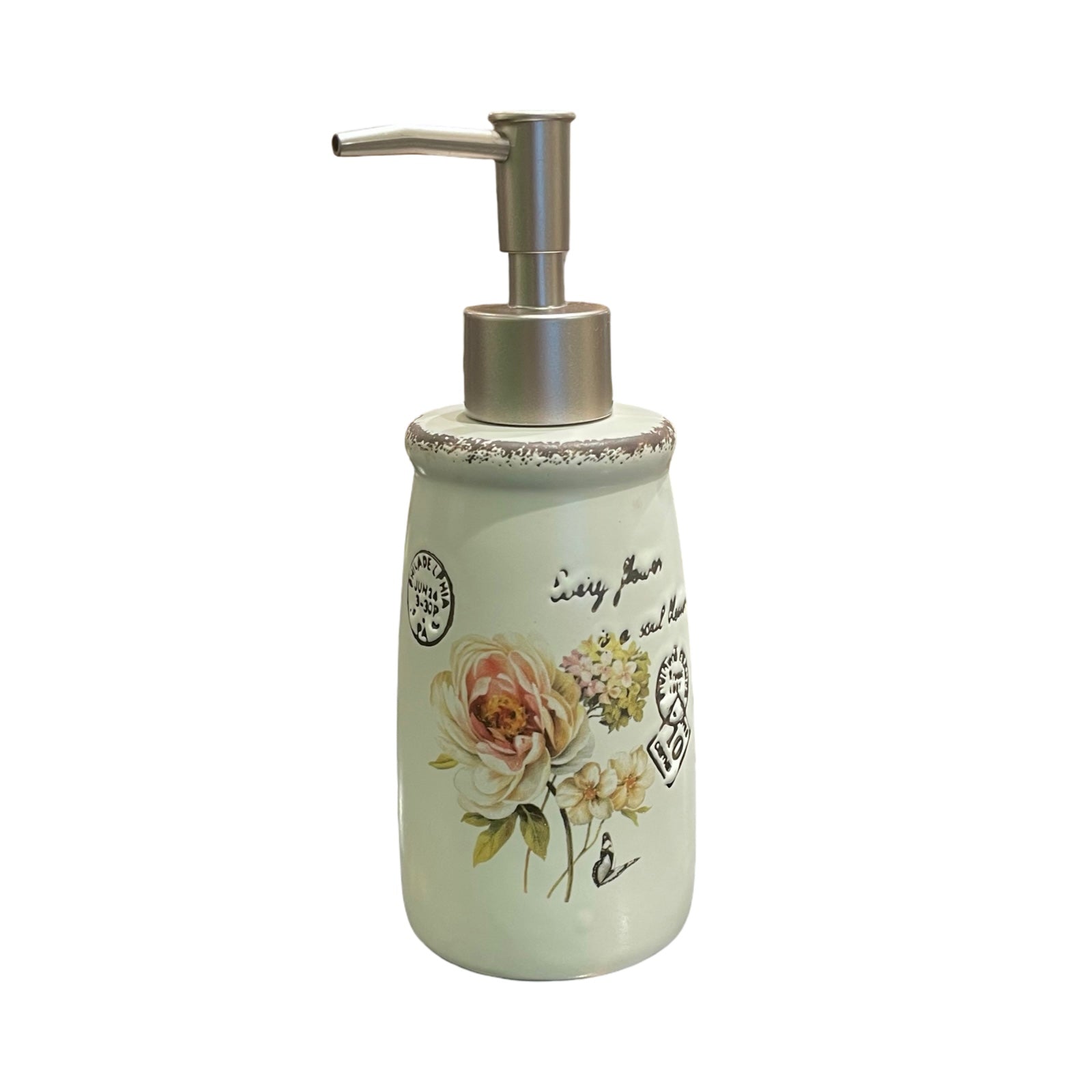 Bath Set Rustic Rose