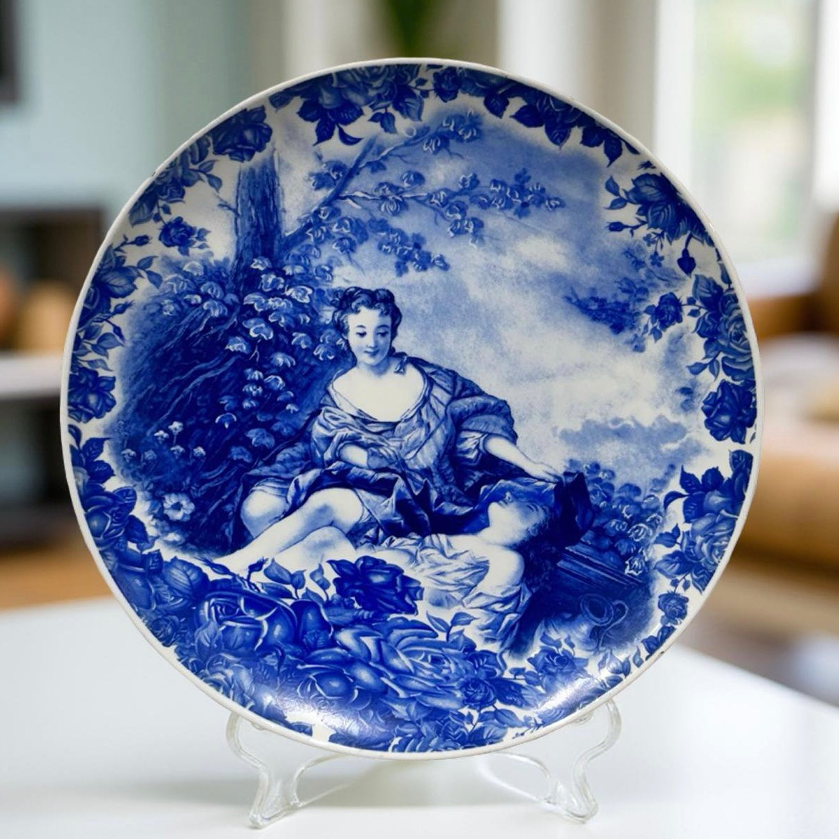 Decor Plate - Woman Sleeping Large