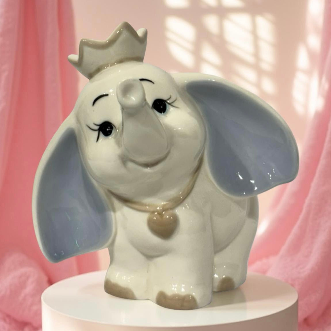 Whimsical Decor Elephant Blue