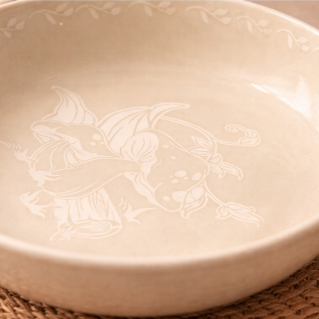 Elena Bowls Set of 2 - Mushroom