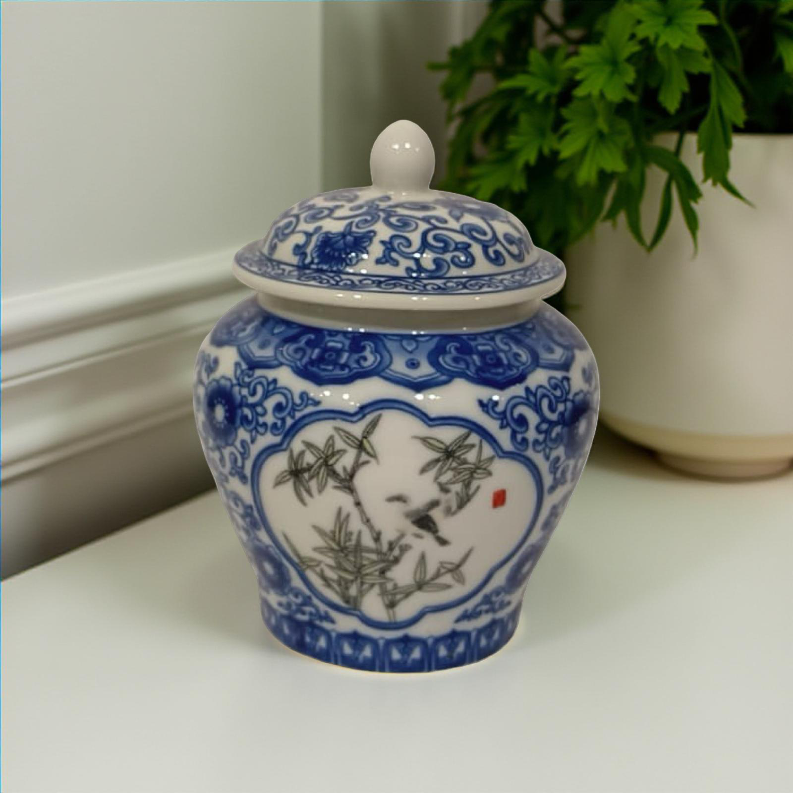 Decorative Jar - Mini Blue B