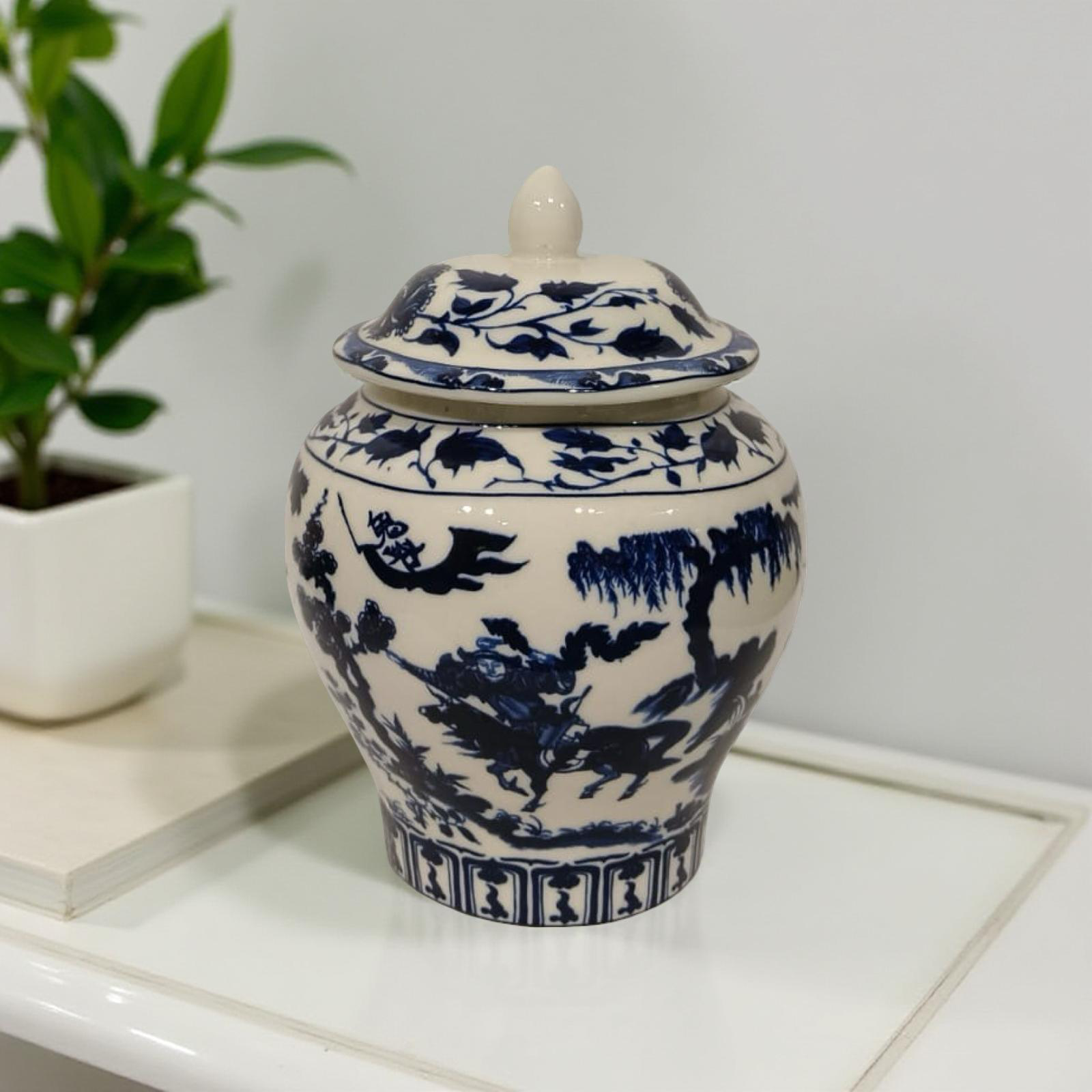 Decorative Jar - Mini Blue A