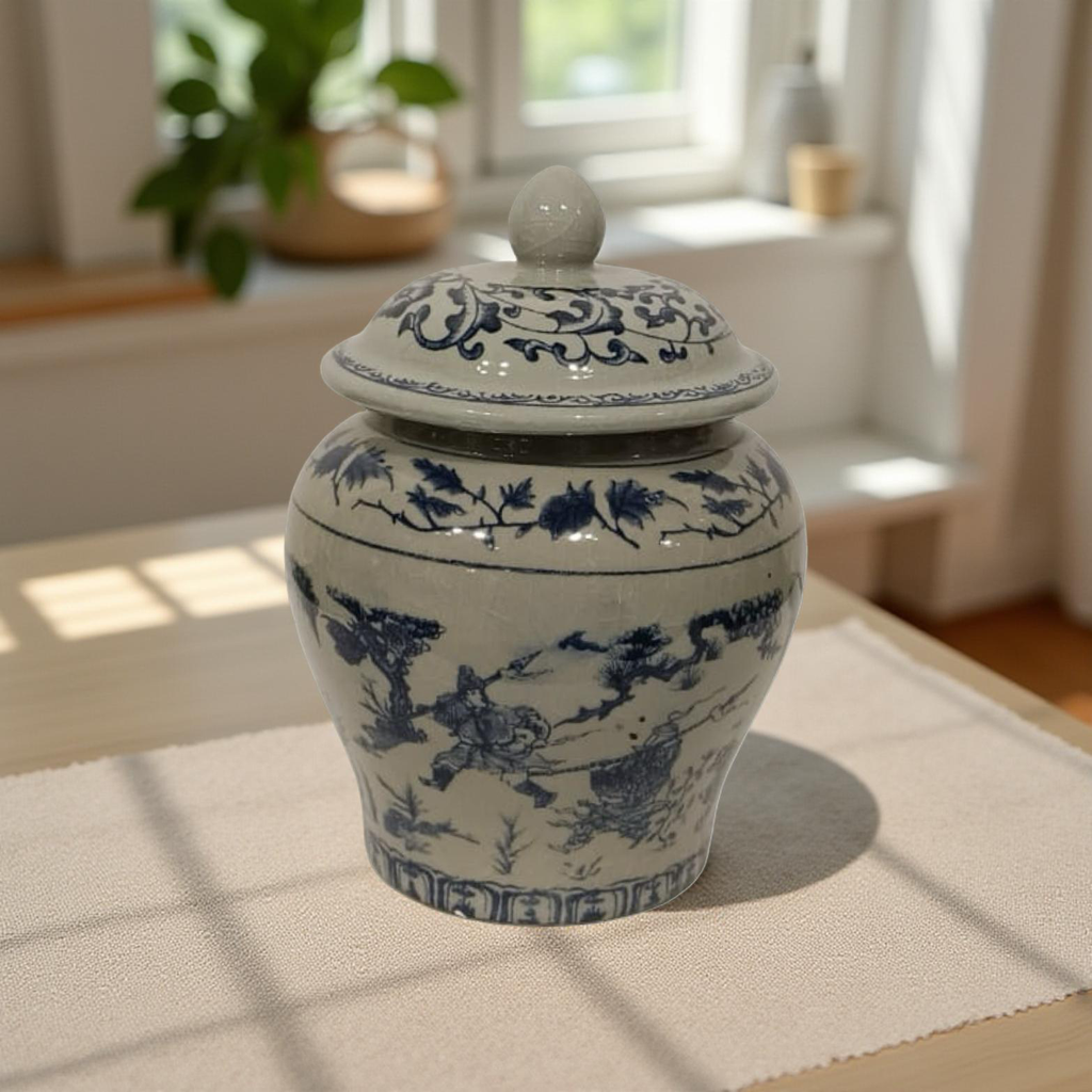 Decorative Jar - Mini Blue C